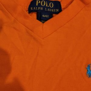 Orange Polo Tee